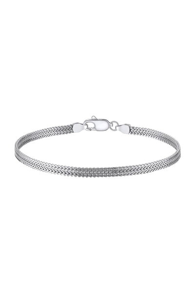 Be Special Brățară din argint 925 placată cu rodiu, 20 cm, 2.8 mm
