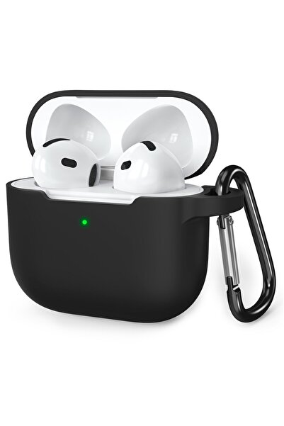 AhaStyle WE36 Θήκη Σιλικόνης TPU για AirPods 5 / 4 - Μαύρο