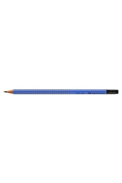 Faber Castell Μολύβι Faber-Castell Grip με Γόμα, Ακουαμαρίνα Μπλε (12309249)
