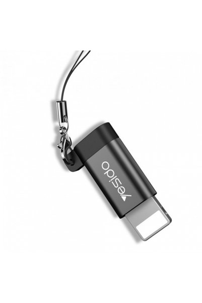 Yesido MicroUSB Data and Charging Adapter - Lightning GS05, Black