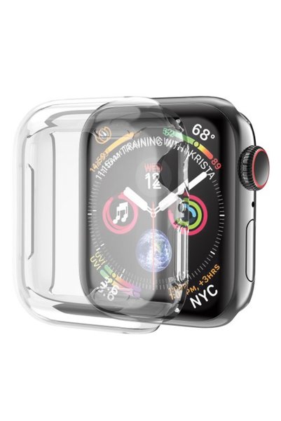 OEM Θήκη Σιλικόνης TPU για Apple Watch Series 7 41mm - Διάφανο