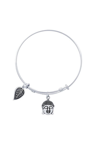 Be Special Brățară reglabilă din argint, lucrată manual, cu pandantive Buddha...