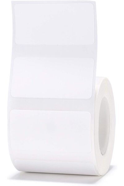 NiiMbot B3S/B11 Thermal Printing Paper Roll (White,40 x 20mm,320 Sheets)