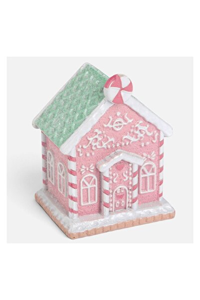 OEM CASUTE DECOR CRA ROZ – VERDE 13 cm de Crăciun – Atmosferă Festivă pentru ...
