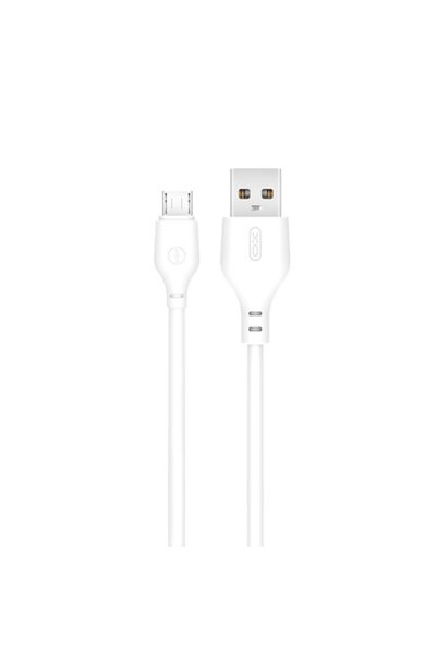 XO Design Cablu de date și încărcare USB-A - microUSB NB103, 18W, 1m, Alb