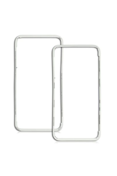 OEM Apple Ενδιάμεσο Πλαίσιο με Αυτοκόλλητο για iPhone 4S - Λευκό