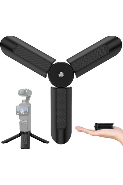 GENERAL Mini Tripod for DJI OSMO Pocket 4/3,Portable Stand Mount for Insta360...
