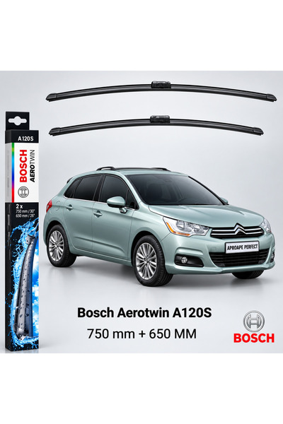 Bosch Lame ștergătoare pentru Citroen C4 II Hatchback NC 2010–2018 |   A120S