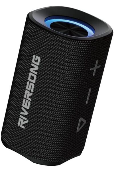 RİVERSONG مكبر صوت بلوتوث محمول Jazz L16 - صوت ستيريو عالي الدقة بقوة 20 واط،...