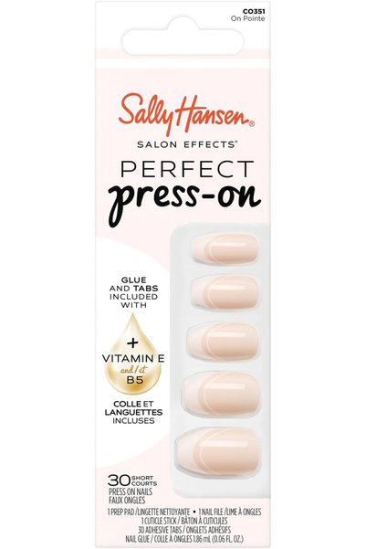 Sally Hansen أظافر صناعية بتأثير صالونات التجميل، سهلة التركيب، 101 SWOOP THE...