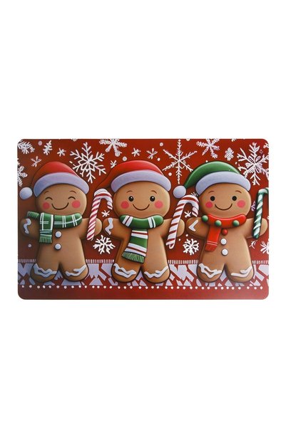 OEM Suport Farfurie de Crăciun cu Model Figurine Om de Turta Dulce 43,5x28,5 ...