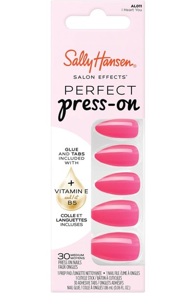 Sally Hansen أظافر صناعية بتأثير صالونات التجميل، سهلة التركيب، 101 SWOOP THE...