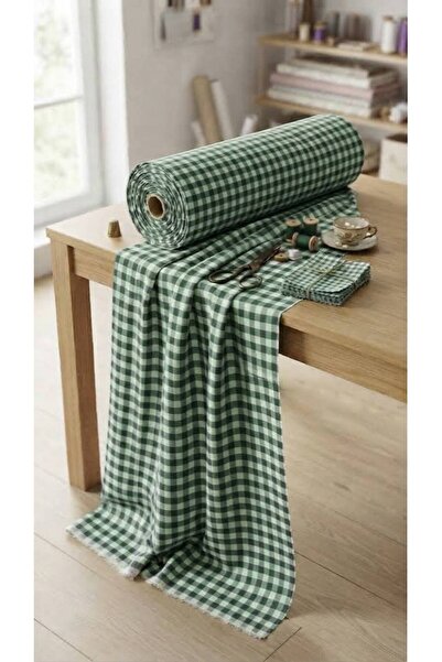 hobi dünyası evim Etuval Cotton B. Plaid Fabric 1St Quality, Tablecloth Pajam...
