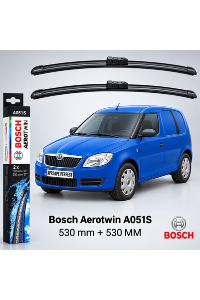 Bosch Υαλοκαθαριστήρες Σκόντα Φάμπια II Πρακτίκ 545 10.2013–11.2014 |   A051S –