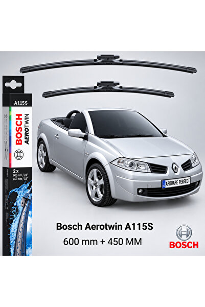 Bosch Lame ștergătoare pentru Renault Megane II Coupe-Cabriolet EM 2006–2010 ...
