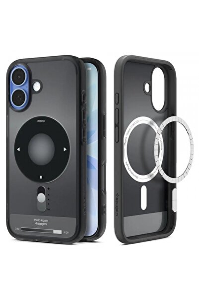 Spigen Husă MagSafe pentru Apple iPhone 17, Spigen, Ultra Hybrid Classic, Negru