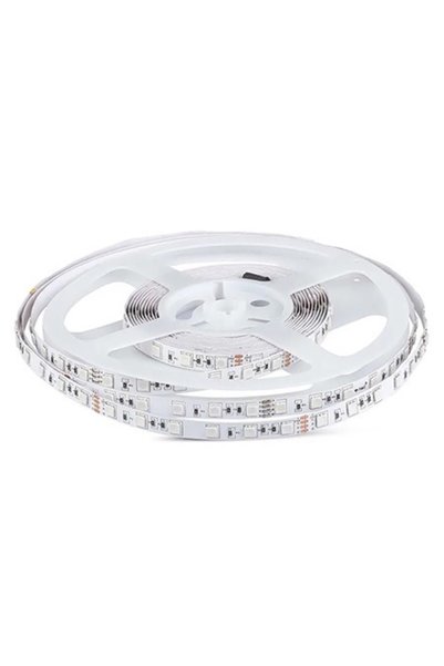 V-TAC Bandă LED SMD5050 24V 60 LED-uri/m 3000K IP20 5M