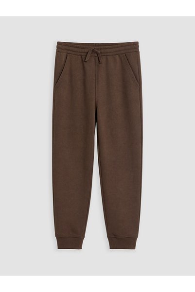 LC Waikiki Özmarka New Season Brown Boys' Jogger Sweatpants