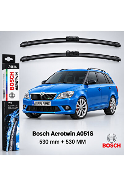Bosch Lame ștergătoare Skoda Fabia II RS Combi 545 05.2010–12.2014 |   A051S –