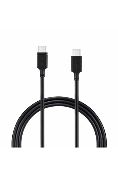 Momax Zero Καλώδιο Δεδομένων και Φόρτισης 3A Type-C σε Type-C 1 μέτρο - Μαύρο