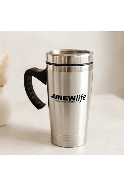 Bezos Thermos Cup 450 ml Double-Walled Steel (Hot & Cold) Bzeldr05