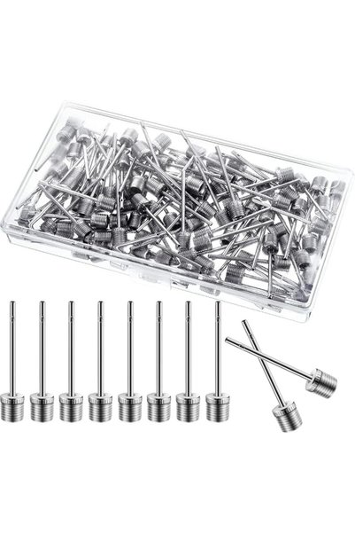 NALACAL 100 Pack Basketball Pump Needles Ball Inflation Air Pump Needles with...