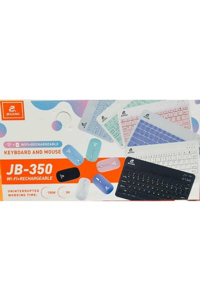 JEQANG WIFI + Rechargeable Keyboard and Mouse