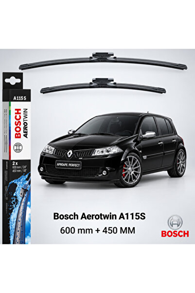 Bosch Lame ștergătoare pentru Renault Megane II Renault Sport 224 CP 2006–200...