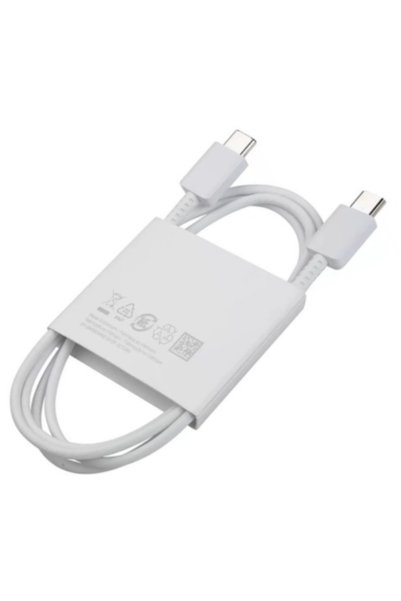 Samsung EP-DN980 Καλώδιο Φόρτισης Type-C σε Type-C 5A, 1 m - Λευκό