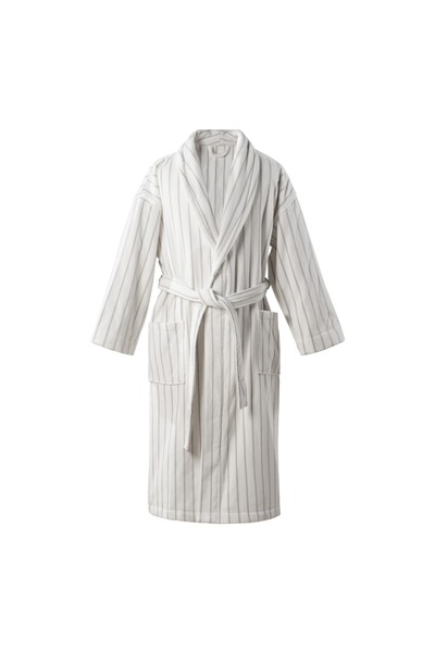 Cannon Printed Shawl Collar Bathrobe