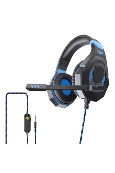 OVLENG OV-P30 Ενσύρματα Ακουστικά για Gaming με Μικρόφωνο και Εργονομικό Σχεδ...