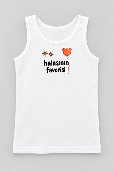 FUL Auntie's Favorite Printed Children's Undershirt, Off-White Girls' Undersh...