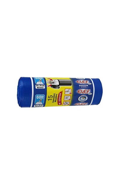 ELEF EL-EF HLK4 Σακούλες σκουπιδιών Χωρητικότητα 60 λίτρα με χερούλια 58 x 78...