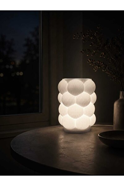 Generic Brand "Lampă Decorativă Printată 3D, Veioză de Dormitor sau Living, C...