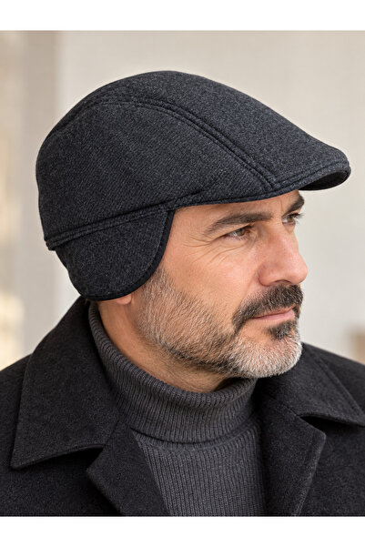 FEEMELS Debela zimska kapa za zaštitu ušiju i vrata - Tata kapa - Beanie kapa