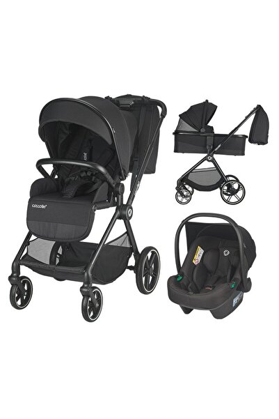 Coccolle Καρότσι 3 σε 1 Smart Baby Lissia Ανθρακί (323065665)