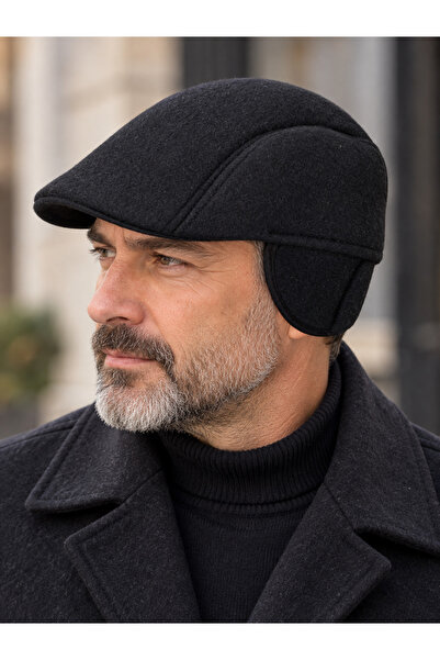 FEEMELS Debela zimska kapa za zaštitu ušiju i vrata - Tata kapa - Beanie kapa