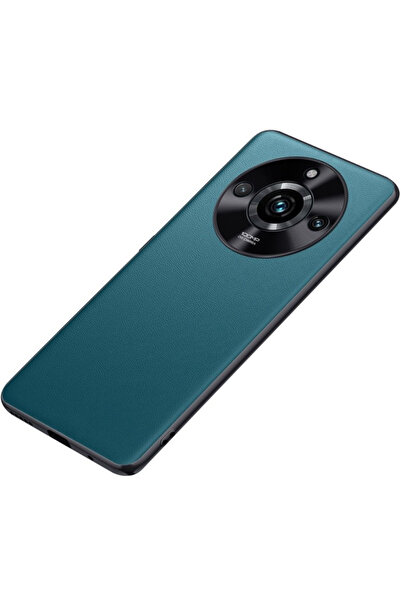 XGSM Husă din piele Realme 11 Pro 5G / Pro+ 5G, Husă hibridă din piele, Verde