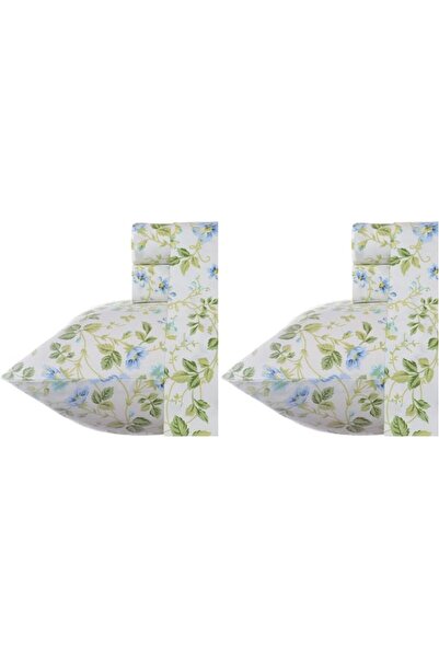 Laura Ashley Home - Sateen Collection - Sheet Set - 100% Cotton, Silky Smooth...