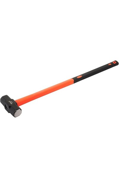 Pro7 Sledge Hammer with Fiberglass Handle - 8lb - Heavy-Duty Demolition Const...