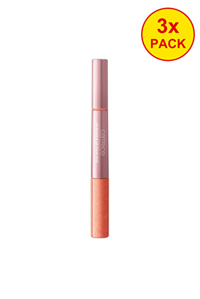 Catrice Pachet 3x Duo Luciu de buze și Ruj Mirese și Prietene C01 Apricot Pro...