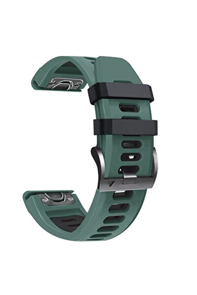 OEM Λουράκι Σιλικόνης για Garmin Tactix Delta / Enduro / Fenix 7X - Πράσινο τ...