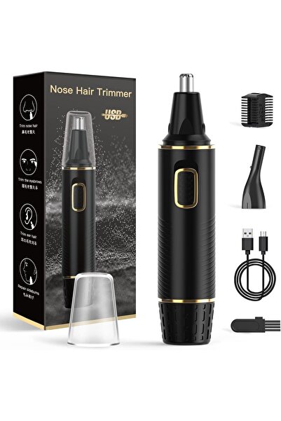 GENERAL XOOMRSCP Men's Nose Hair Trimmer, Rechargeable, 2-in-1, Pain-Free, Mu...