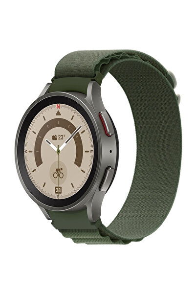 XGSM Curea din nailon pentru Samsung Galaxy Watch 4/5/6/7/FE 40/42/43/44/45/4...