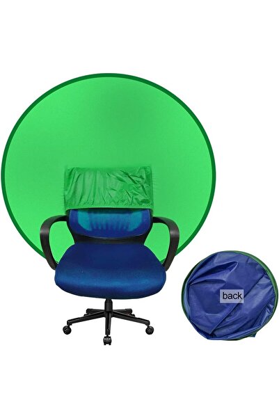eWINNER Portable 2-in-1 Dual-Sided Round shape Folding Background/Home Video/...