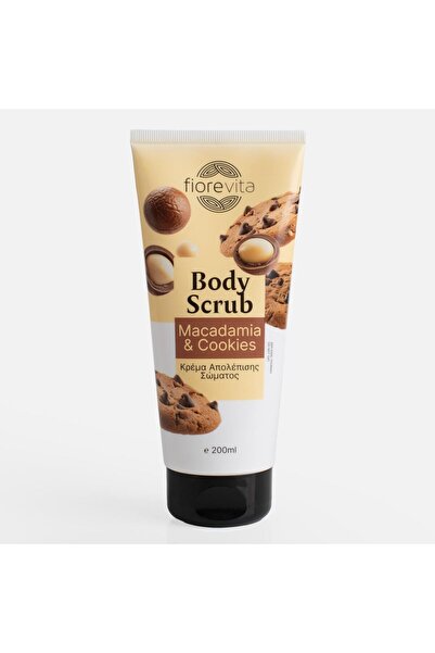 OEM Exfoliant Corp cu Aroma Macadamia & Cookies 200ml - Fiorevita