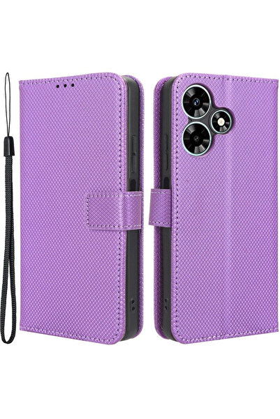 XGSM Husă tip portofel inteligentă cu închidere magnetică pentru Infinix Hot ...