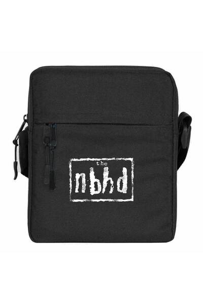 CrowsGate The Neigbourhood Nbhd Black Shoulder Bag Black Color