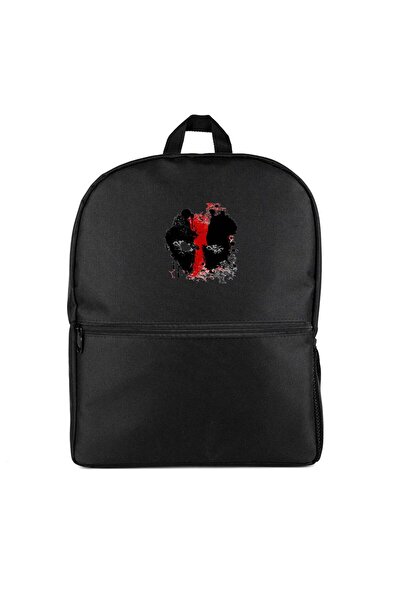 CrowsGate Deadpool Painting Backpack Black Color