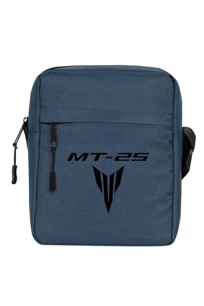 CrowsGate Yamaha Mt 25 Black Logo Shoulder Bag Navy Blue Color
